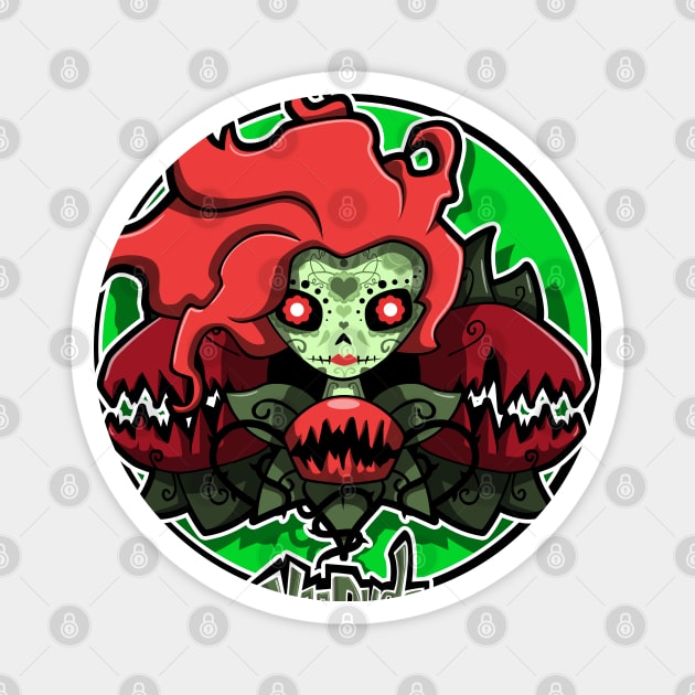 Poison Fatale Magnet by VooDudeDesigns